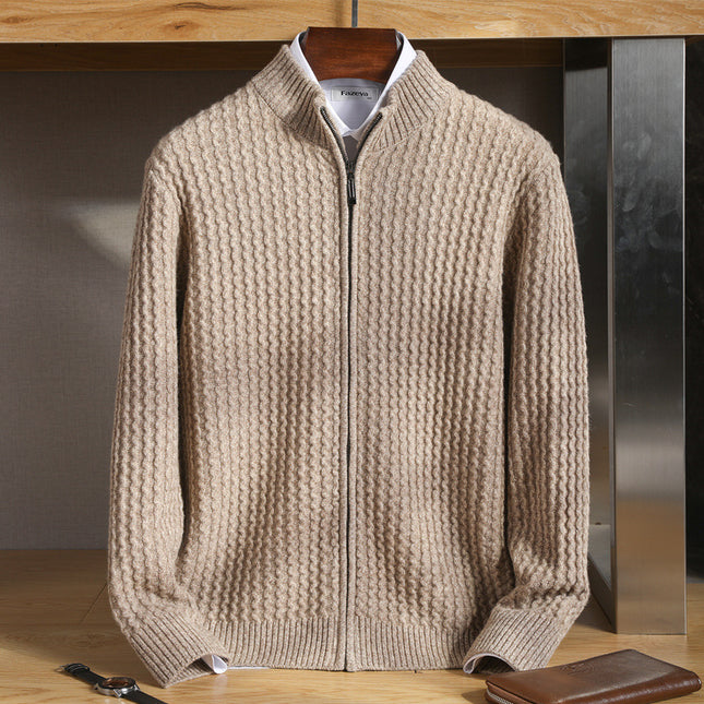Men's Fashion Casual Pure Wool Sweater