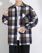 CM11 Navy Plaid