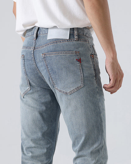 Slim-fitting Straight Pants European Station Casual Pants