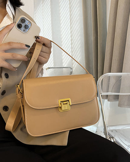 High-grade Women's Niche Texture One-shoulder Underarm Small Square Bag