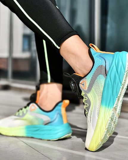 Mesh Breathable Casual Versatile Plus Size Soft Bottom Running Men Fashionable Sports Shoes