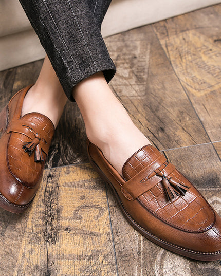 Men's Fashion Spring Leisure Leather Shoes