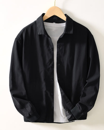 Retro Loose Casual Pocket Baseball Uniform