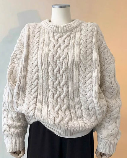 Women's Loose Outerwear Sweater Top