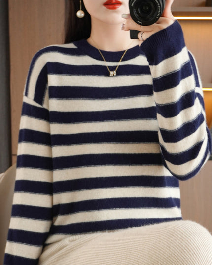 Women's Long Sleeve Loose Western Style Sweater