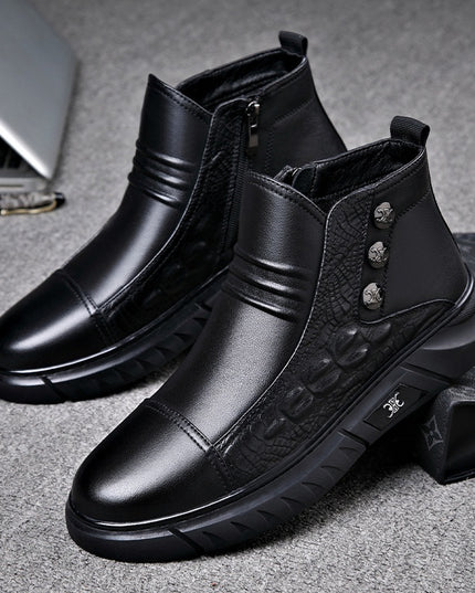 All-matching Worker Boot Warm Leisure Men