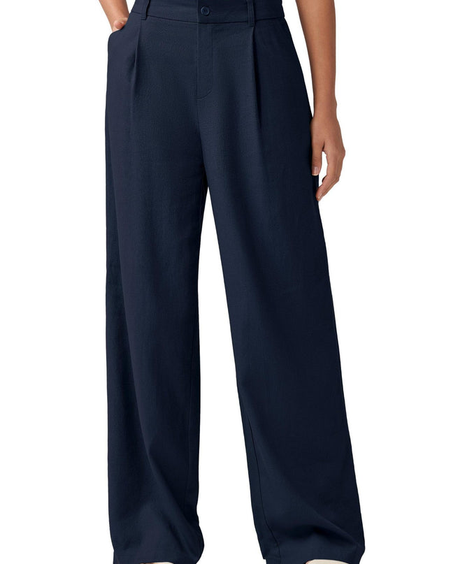 Loose Casual And Comfortable Pocket Straight-leg Pants