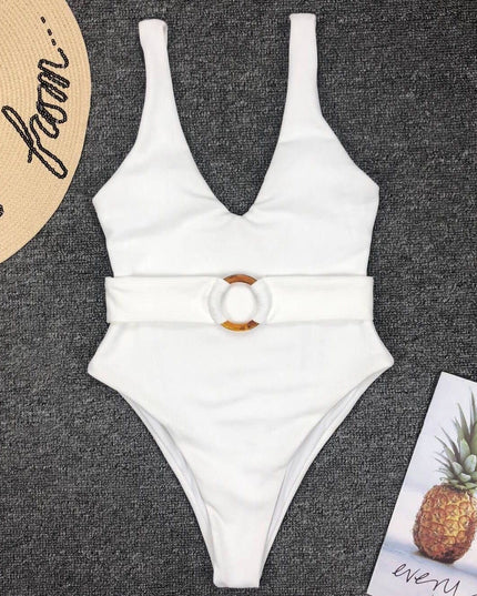 Women White Swimsuit