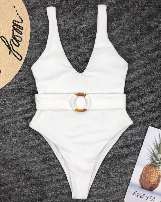 Women White Swimsuit
