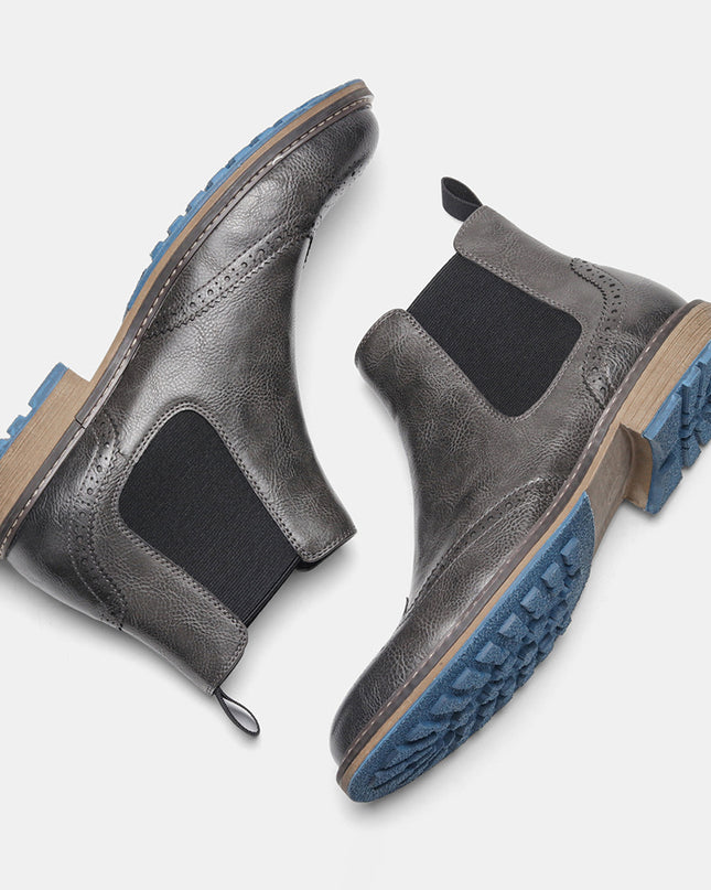 Men's Fashion Vintage Do-over Chelsea Boots