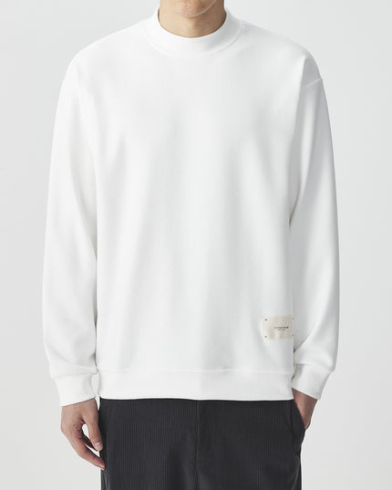 Half-high Collar Long Sleeves T-shirt Men