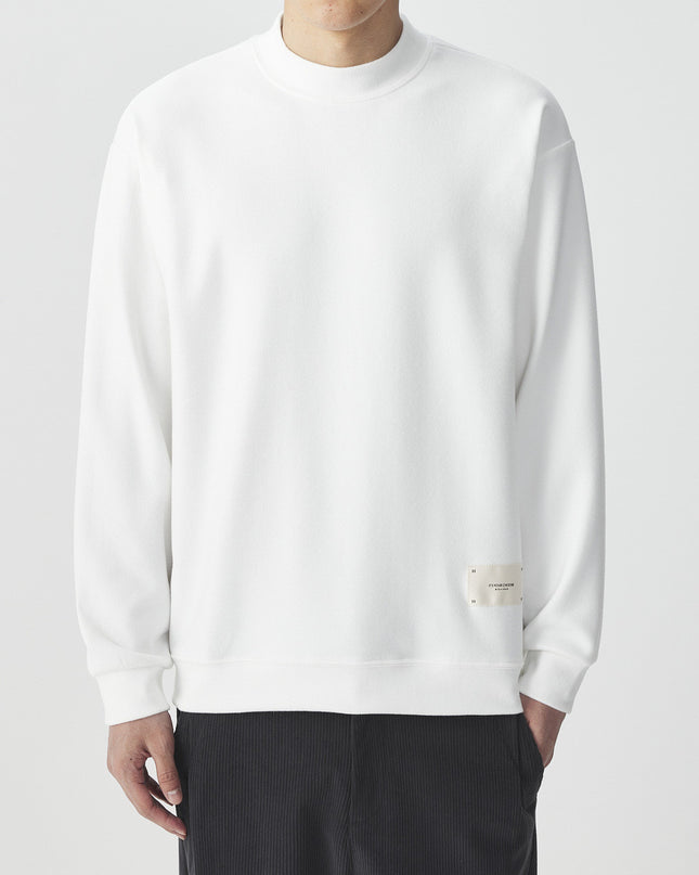 Half-high Collar Long Sleeves T-shirt Men