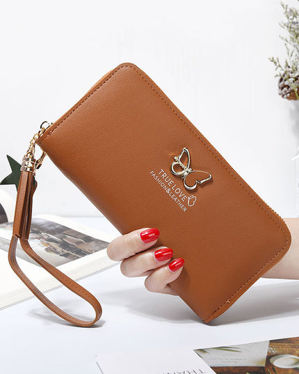 Korean Style Butterfly Hollow Metal Ladies Clutch