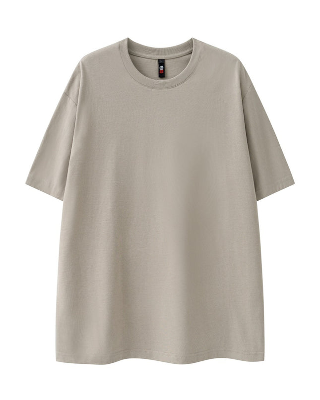 Heavy Men's Cotton Brand High Street Short Sleeve Loose T-shirt