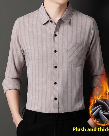 Long Sleeve Real Pocket Casual Men's Clothing