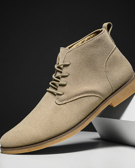 Men's Business Shoes And Boots Retro British