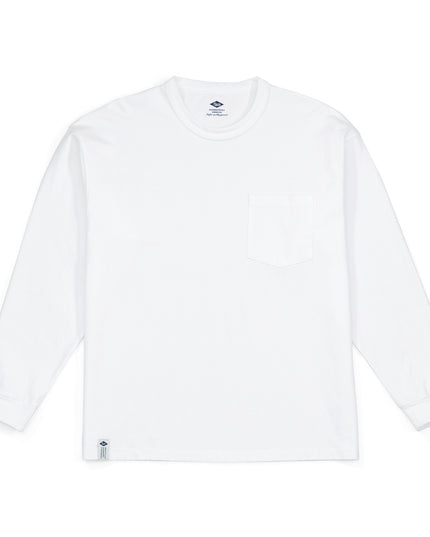 Solid Color Oversize Long-sleeved T-shirt Men