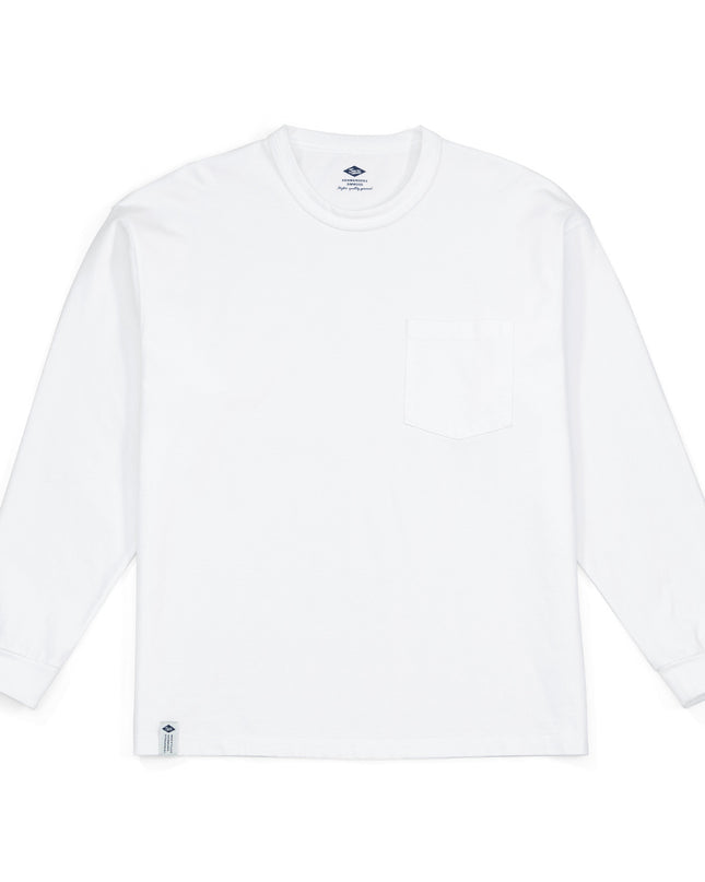 Solid Color Oversize Long-sleeved T-shirt Men