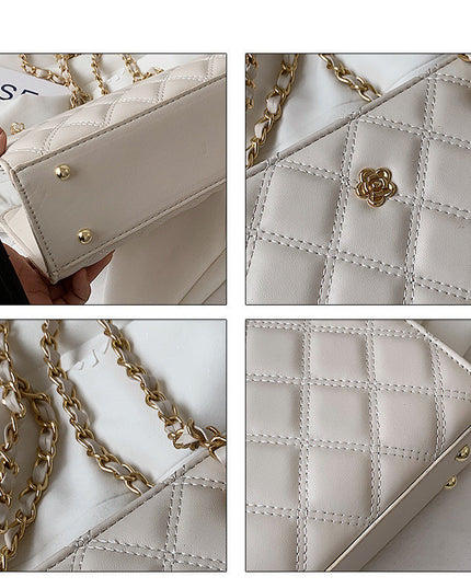 Lingge Chain Bag Fashion Messenger Shoulder
