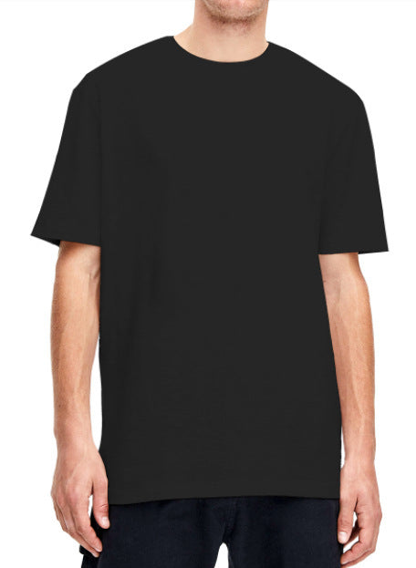 Large Round Neck Men's And Women's Short Sleeved T-shirt