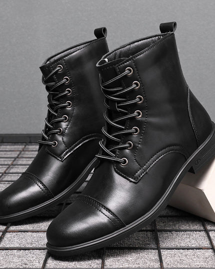 High-top British Casual Men's Shoes