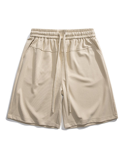 Men's Drawstring Loose Straight Pants