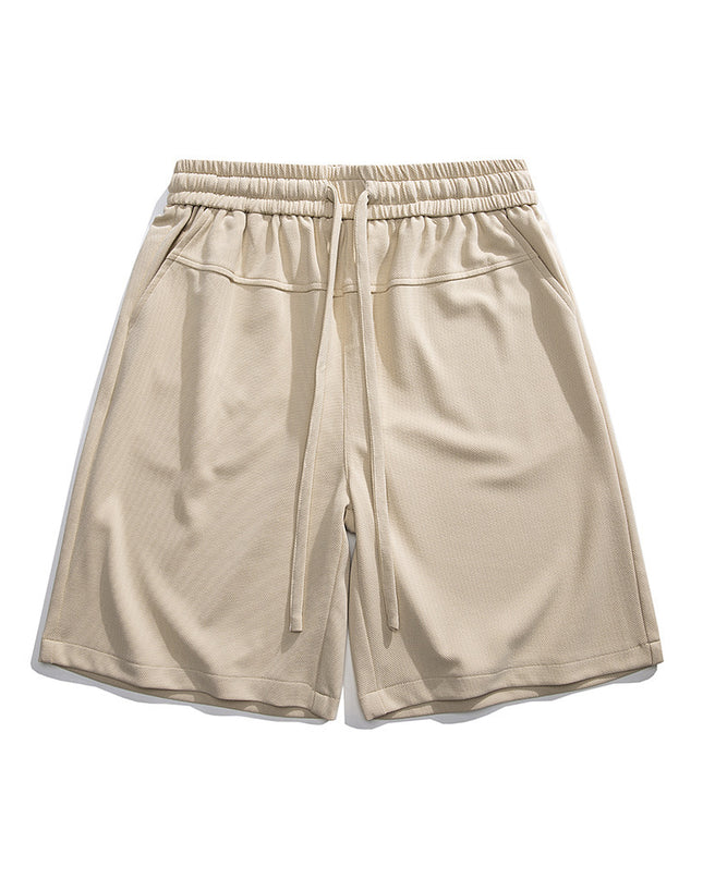 Men's Drawstring Loose Straight Pants