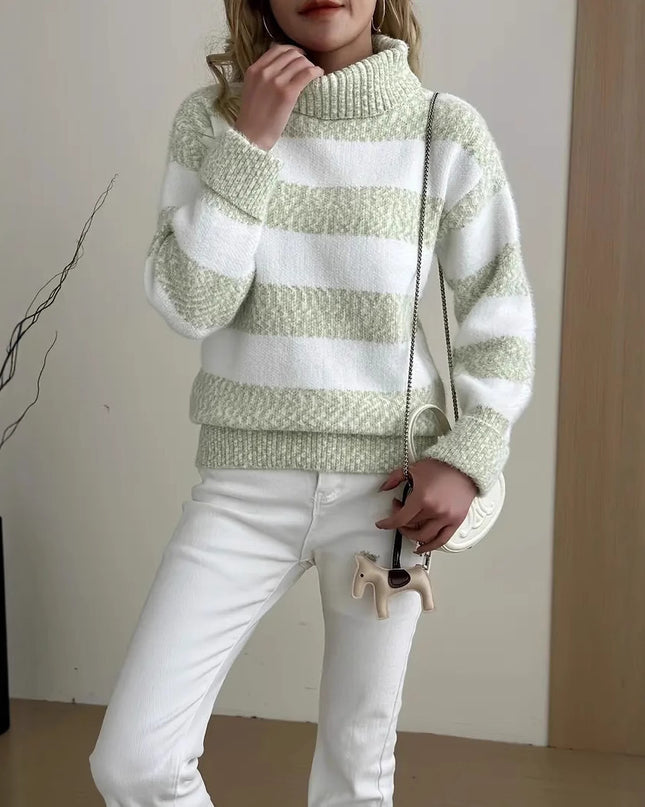 Women's Loose Outer Wear Artificial Mink Fur Sweater