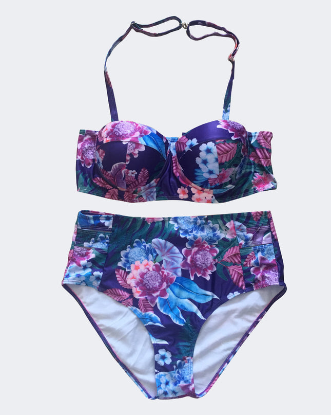European and American sexy swimsuit women split bikini