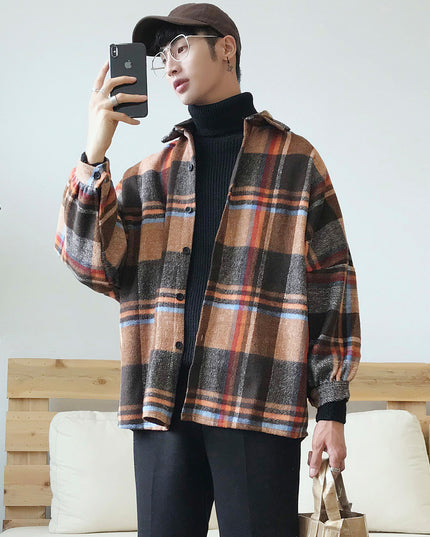 Hong Kong Style Plaid Shirt