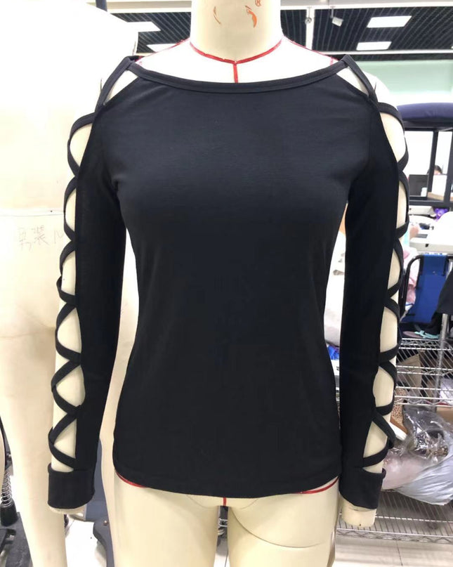 Long Sleeve Top European And American Women's Clothing