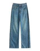Retro Blue Cropped