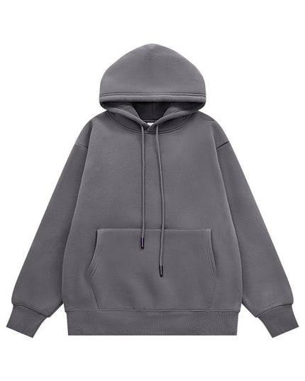 Men's Clothing Velvet Padded Hooded Sweatshirt