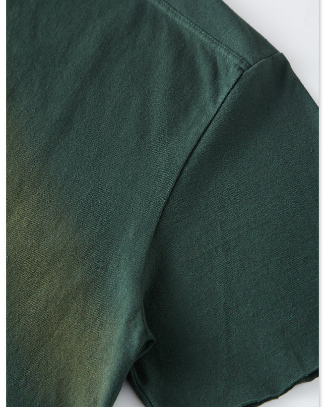Men's Round Neck Short Sleeve European And American