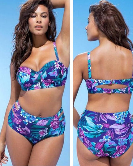 European and American sexy swimsuit women split bikini