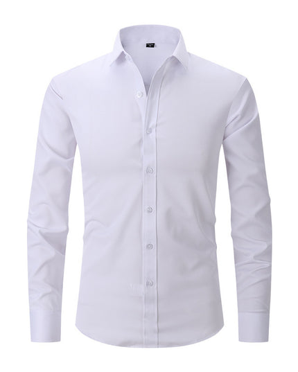 Stretch Long Sleeve Shirt Men's Work
