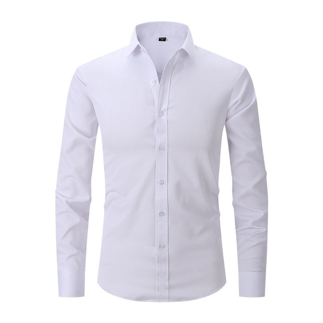 Stretch Long Sleeve Shirt Men's Work