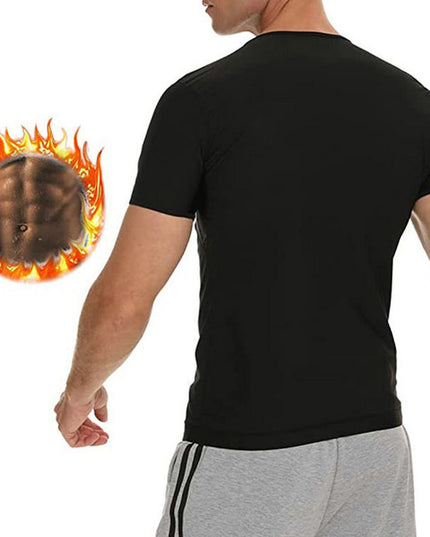 Sweat Suit Sports Fitness Corset Men