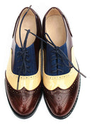 Brown blue