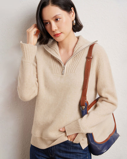 New Knitwear Solid Color Women's Sweater