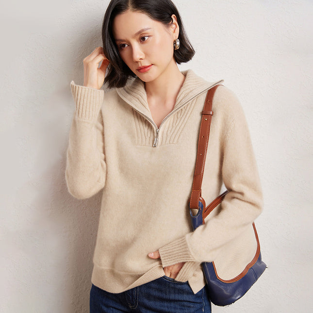 New Knitwear Solid Color Women's Sweater