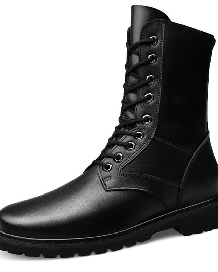 Men's Warm Slugged Bottom Work Shoes