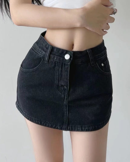 High Waist A- Line Skirt Women