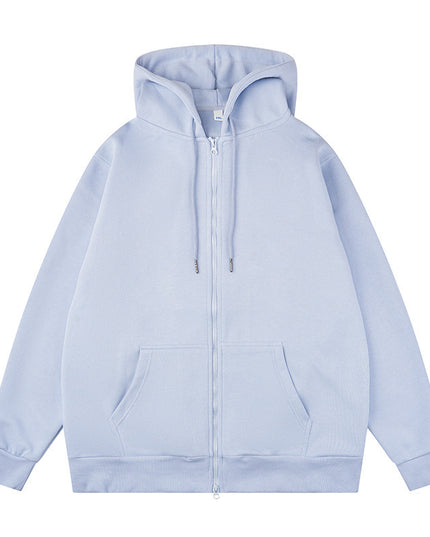 Zipper Men's Autumn And Winter New Pure Cotton Baggy Coat Sports Casual Top