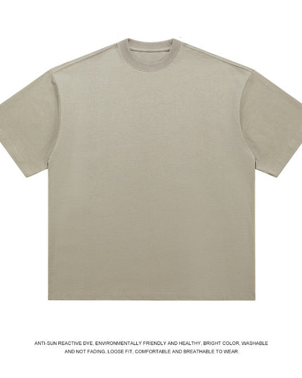 T-shirt Men's Loose Solid Color Bottoming Shirt