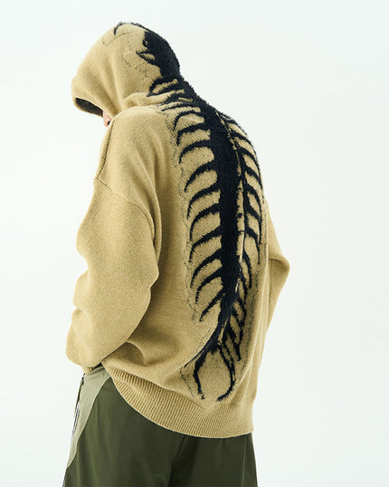 Men's Design Sense Hooded Casual Loose Sweater