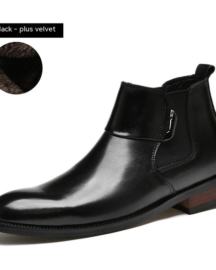 British Style Retro Chelsea Boots Men's Shoes