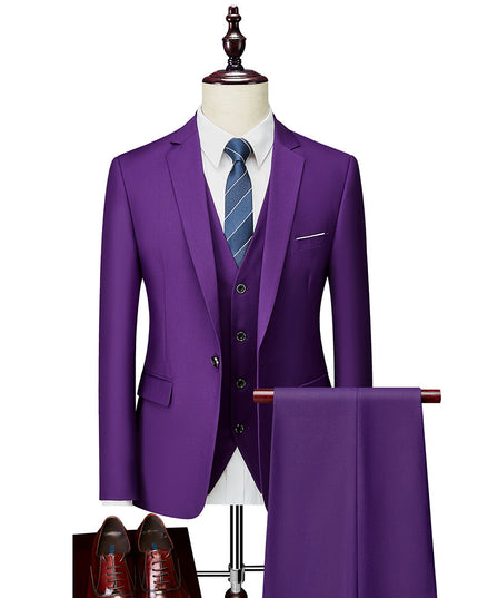 Business Casual Men's Korean Slim Suit