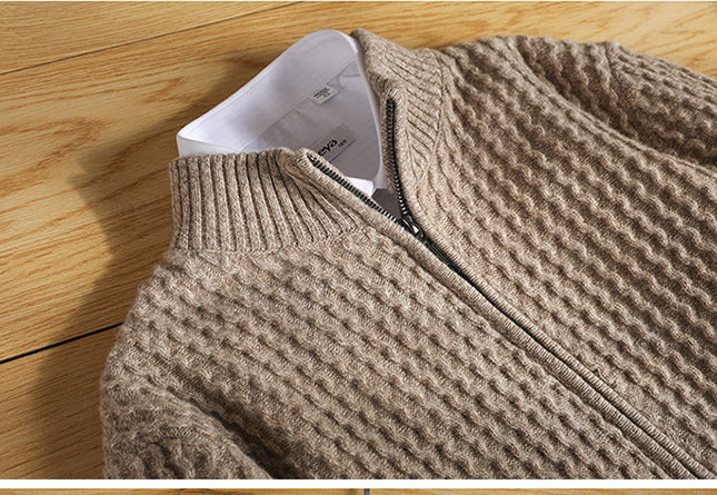 Men's Fashion Casual Pure Wool Sweater