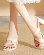 Beige White